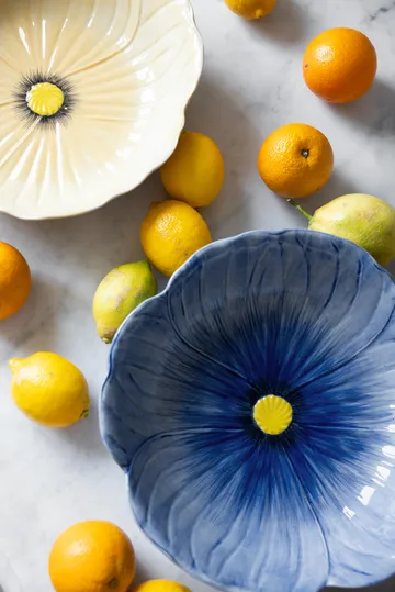 Poppy kom - Blauw, Ø30 cm - Byon