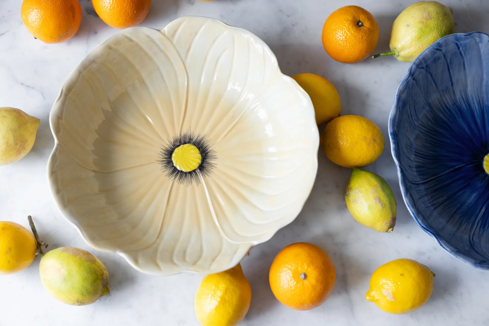 Poppy kom, Blauw, Ø30 cm Byon