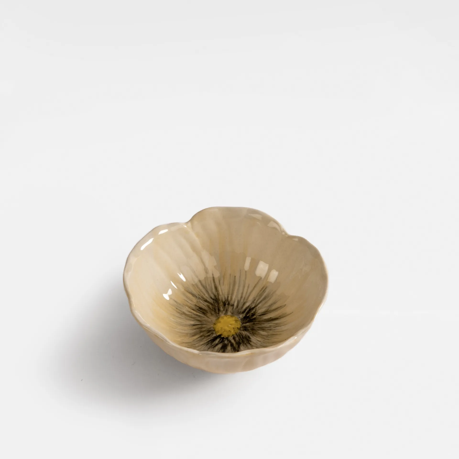 Poppy schaal, Beige, Ø11 cm Byon