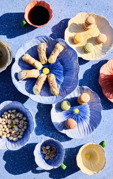 Poppy schaal - Blauw, Ø18 cm - Byon