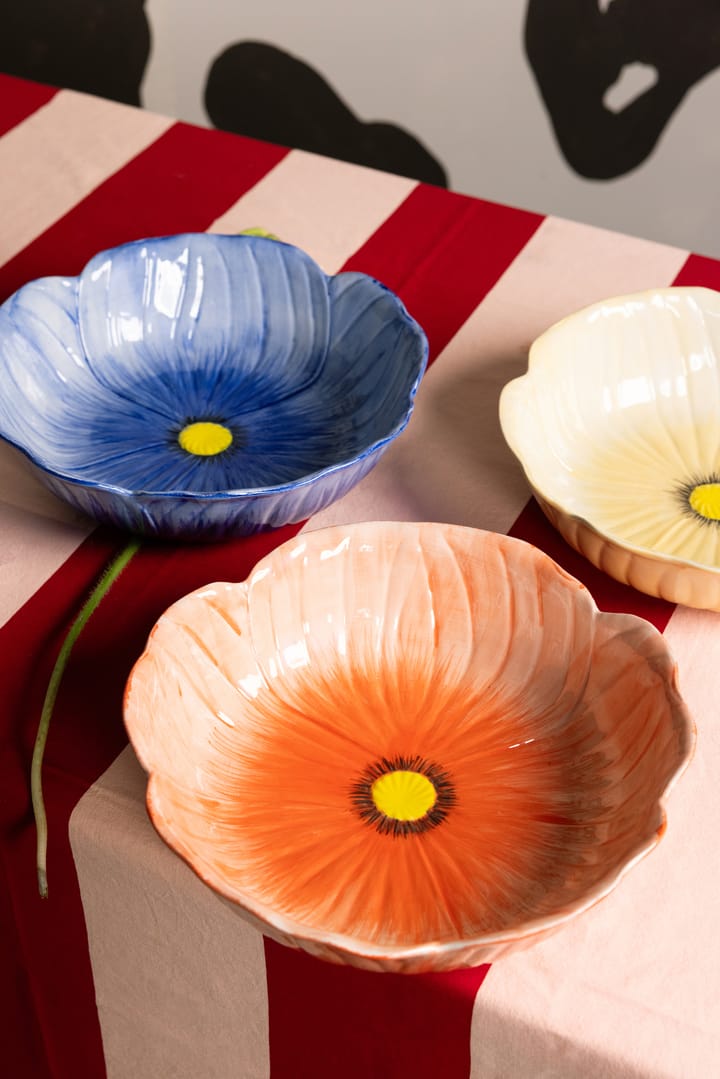Poppy schaal L Ø30 cm, Rood Byon