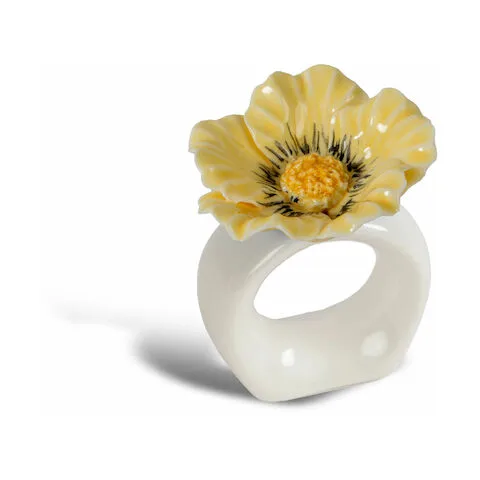 Poppy servetring 2-pack, Beige Byon