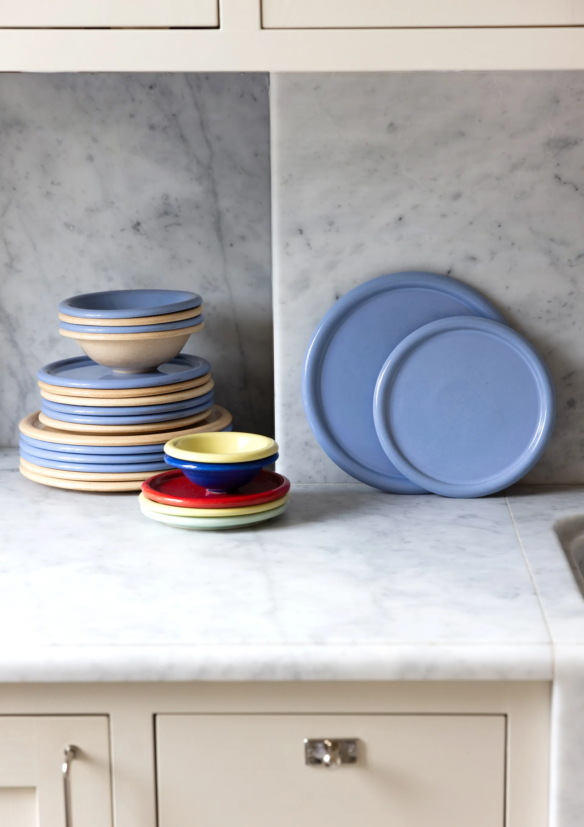 Porto bord Ø26,5 cm, Lichtblauw Byon