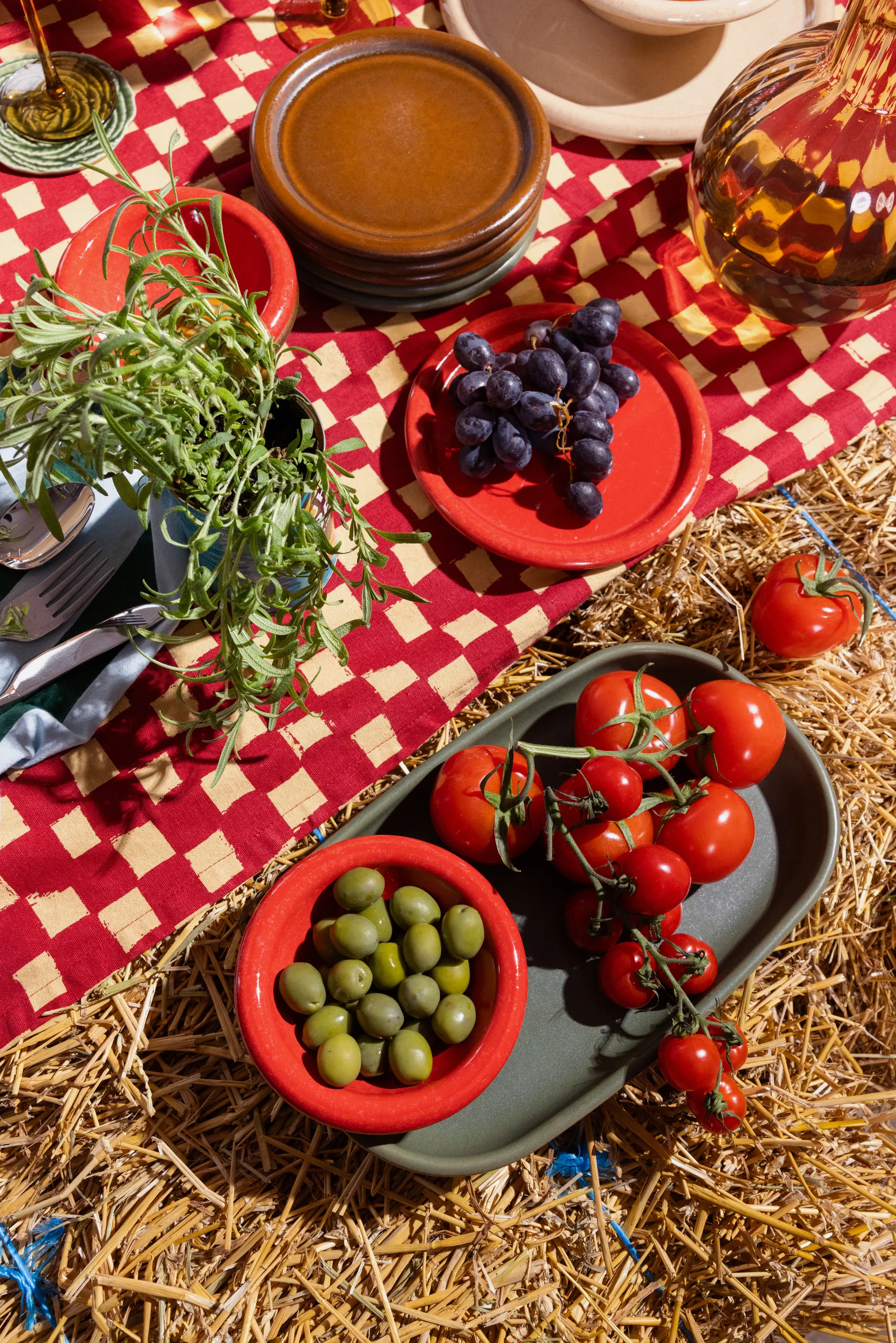 Porto bord klein Ø17 cm, Bruin Byon