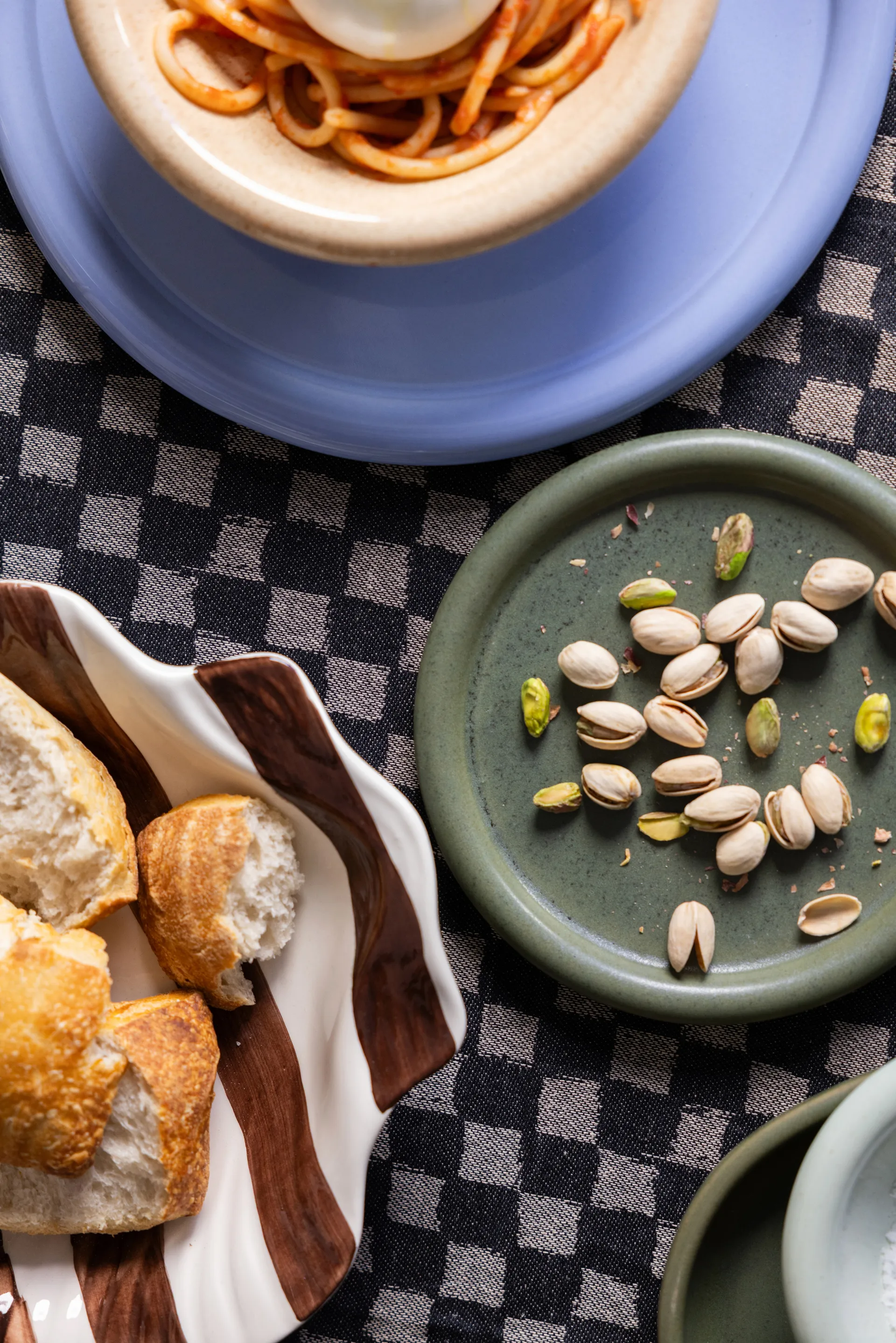 Porto bord klein Ø17 cm, Groen Byon