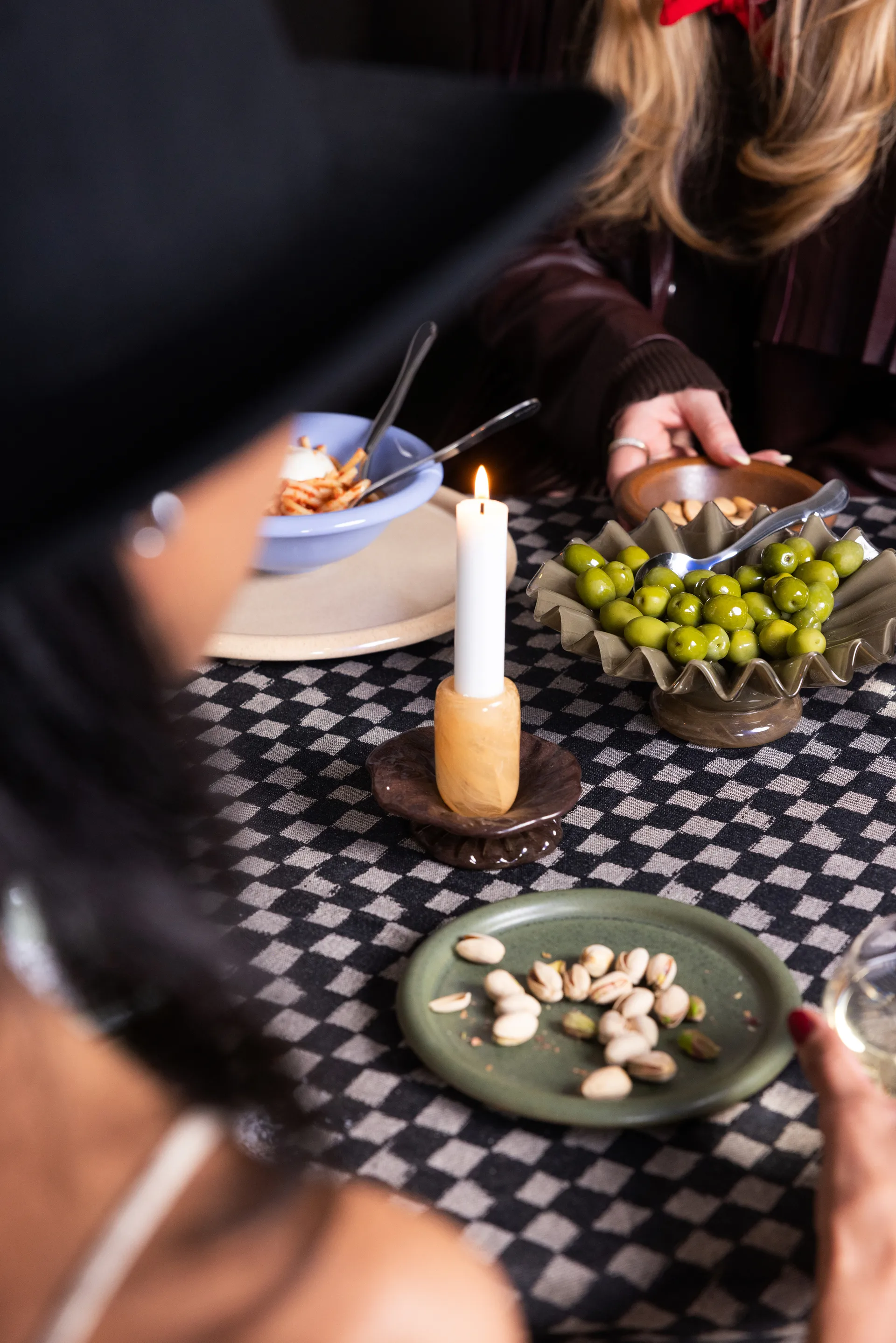 Porto bord klein Ø17 cm, Groen Byon