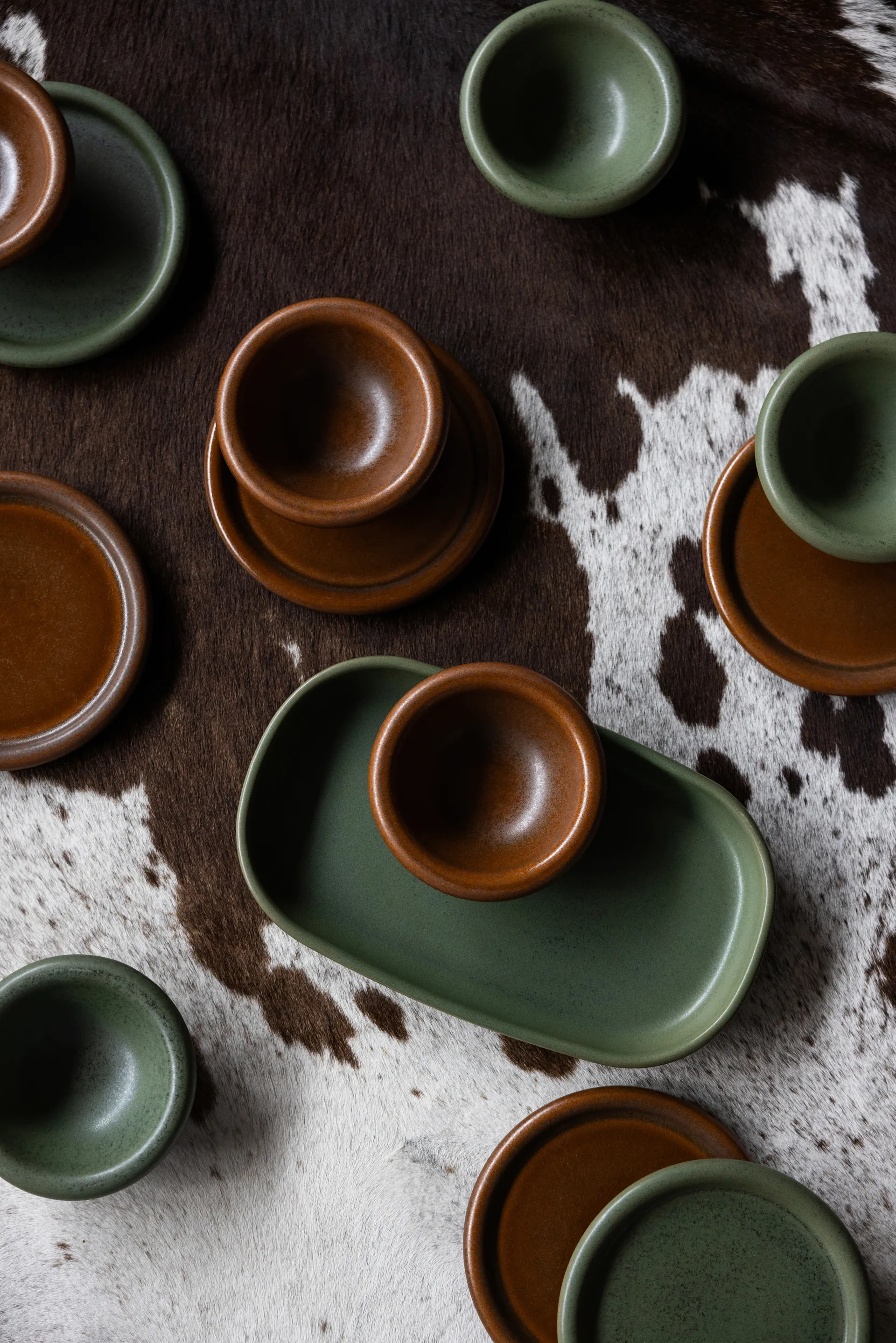 Porto bord klein Ø17 cm, Groen Byon