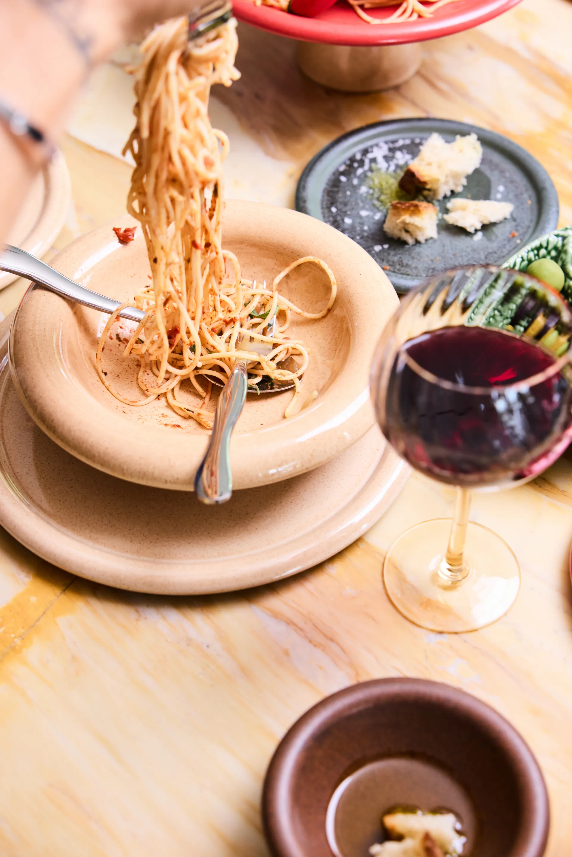 Porto diep bord, Beige, Ø22 cm Byon