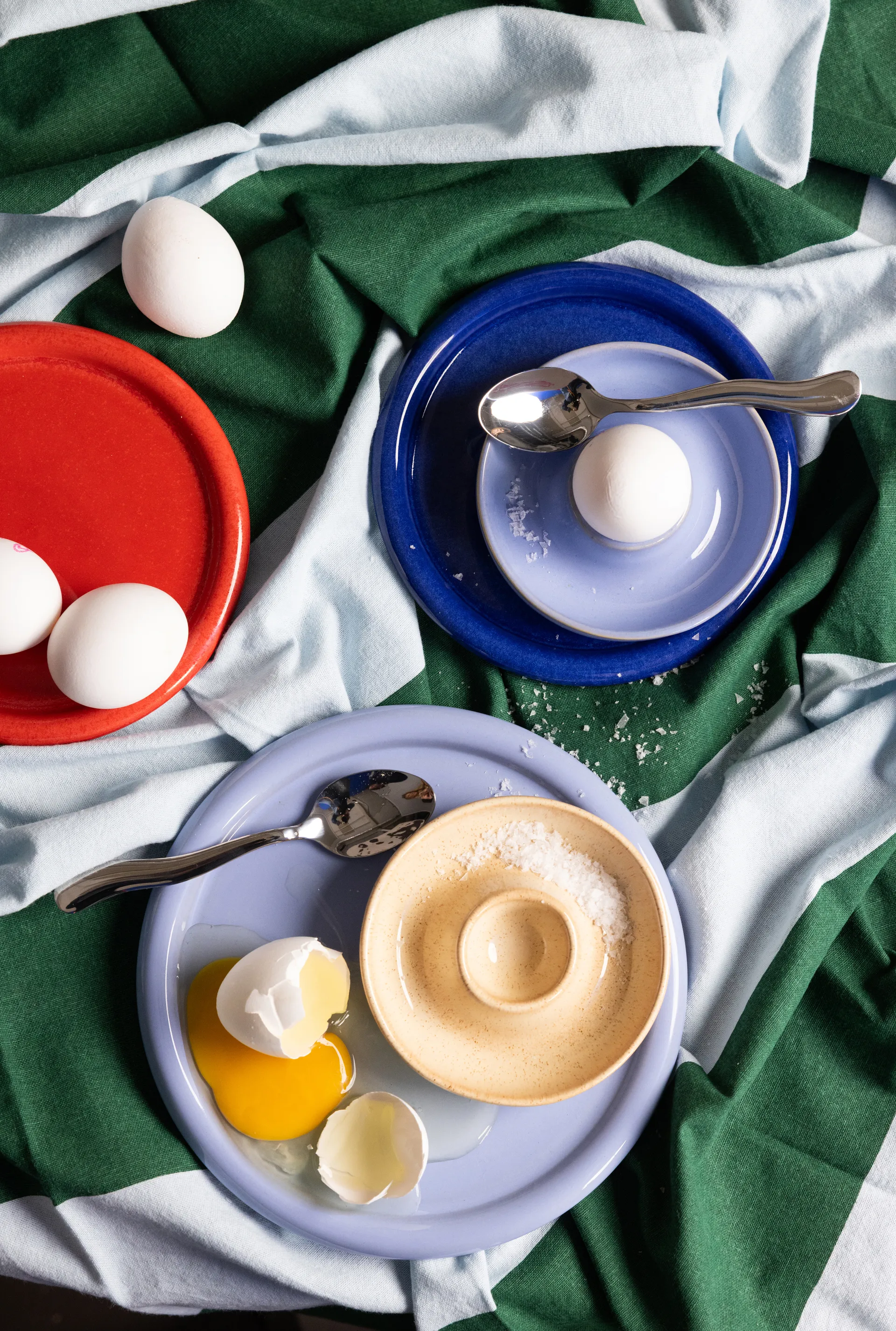 Porto eierdop Ø12 cm, Lichtblauw Byon