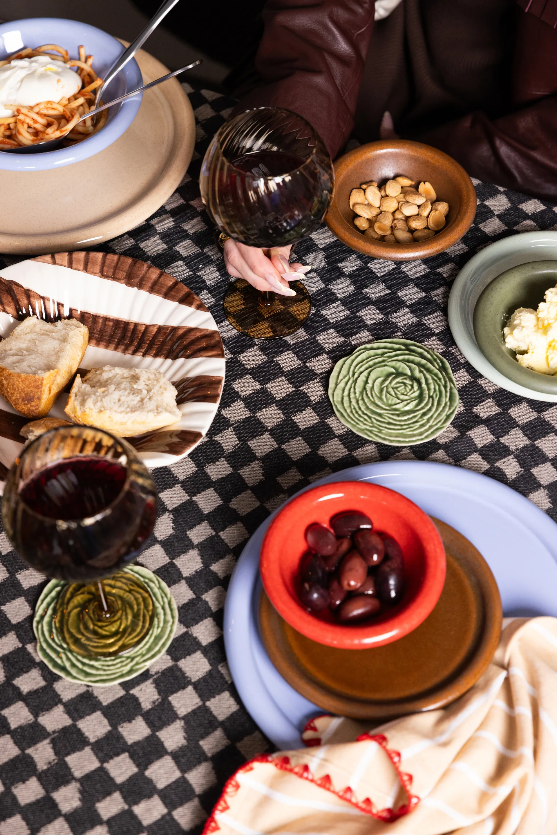 Porto schaal klein Ø13 cm, Bruin Byon