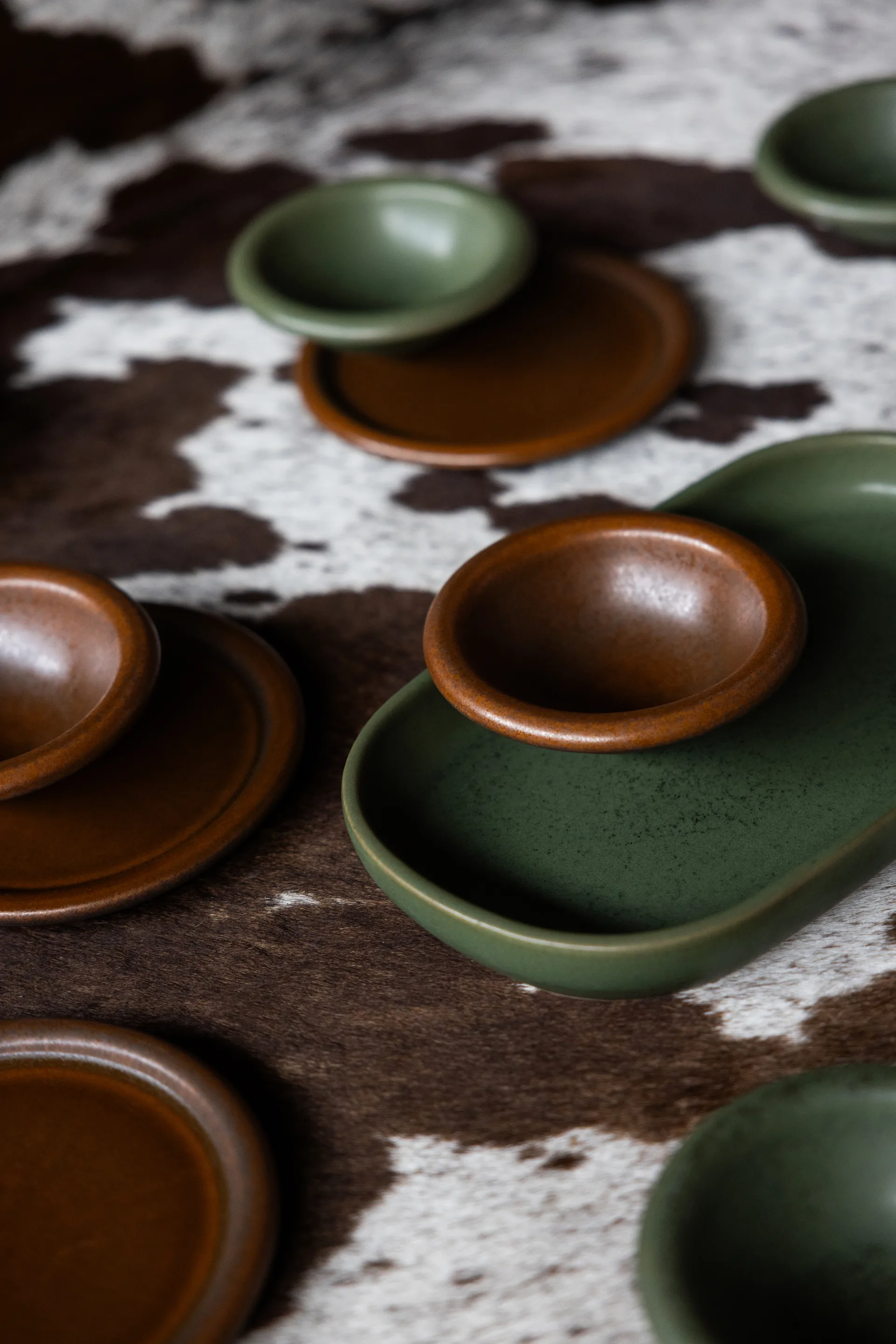 Porto schaal klein Ø13 cm, Bruin Byon