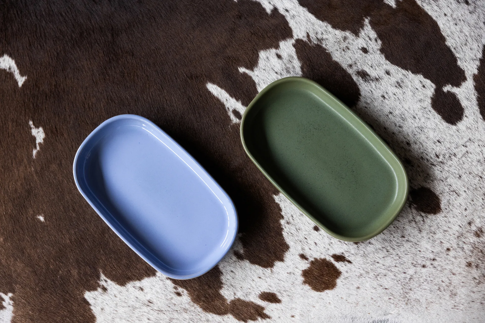 Porto serveerschotel 18x30 cm, Lichtblauw Byon