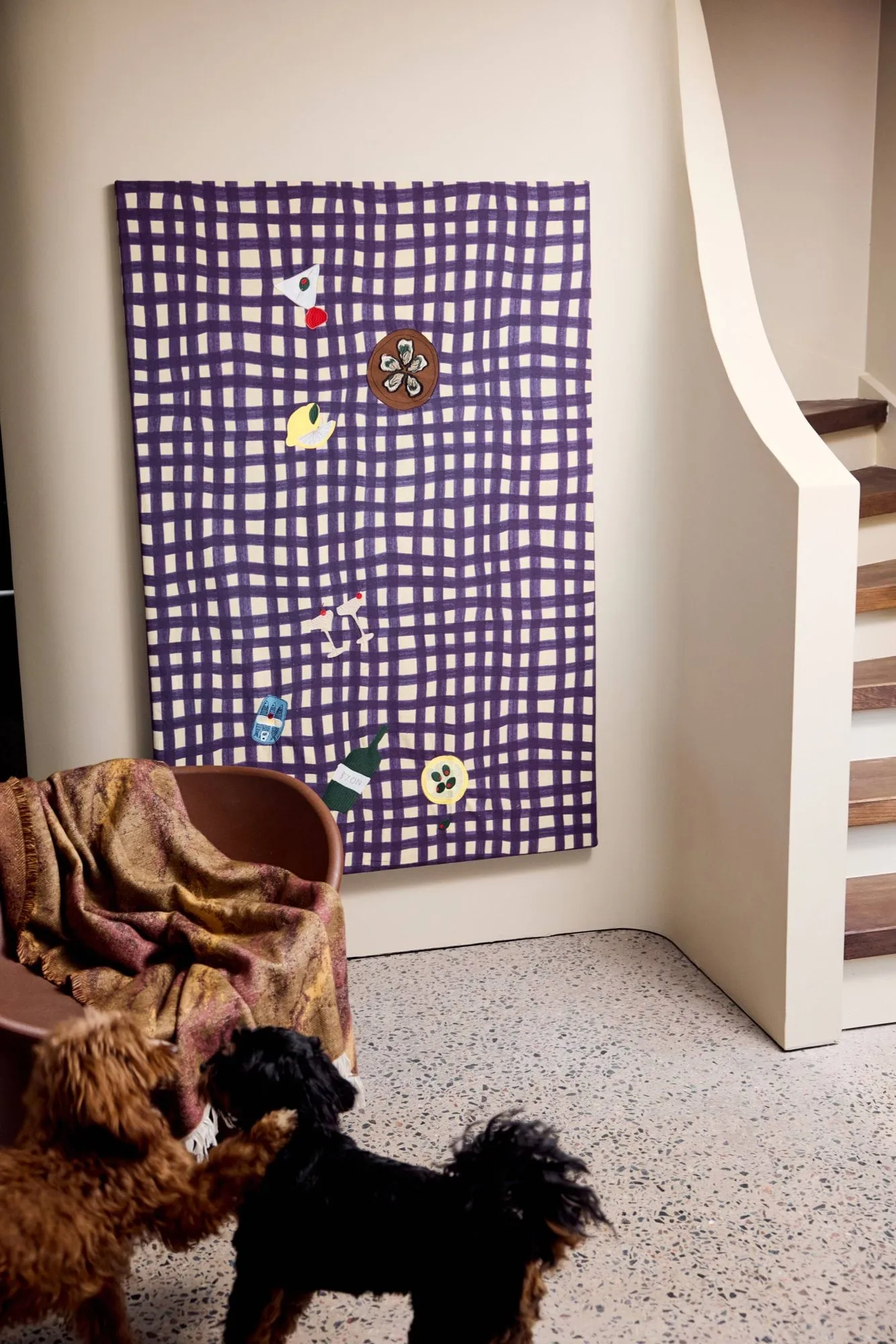 Sera tafelkleed, Pruim (paars), 150x280 cm Byon