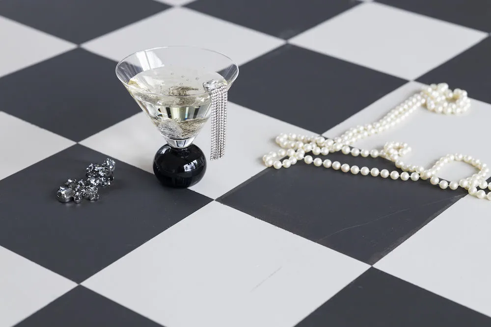 Spice drinkglas, Black-clear Byon