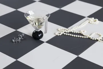 Spice drinkglas - Black-clear - Byon