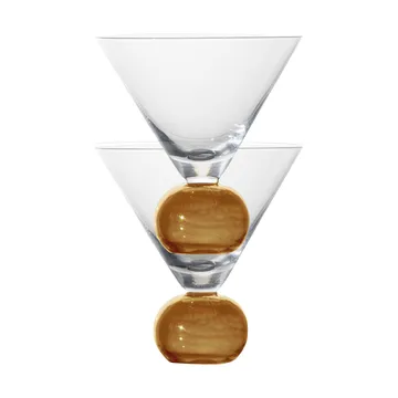 Spice glas 24 cl 2-pack - Helder-amber - Byon