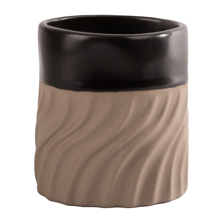 Swirl kop 24 cl - Zwart-beige - Byon