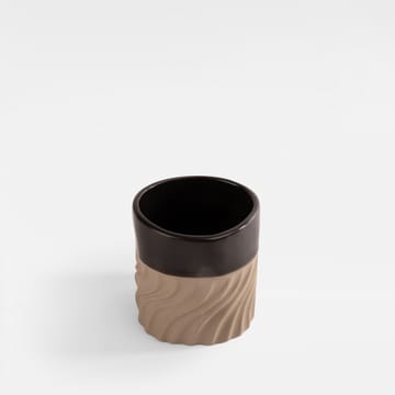 Swirl kop 24 cl - Zwart-beige - Byon
