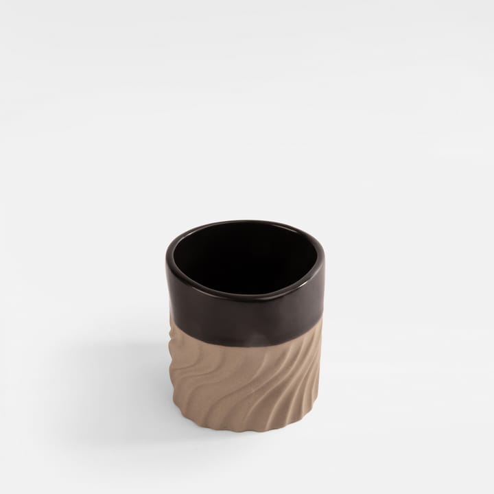 Swirl kop 24 cl, Zwart-beige Byon