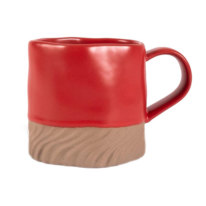 Swirl mok 38 cl - Rood-beige - Byon