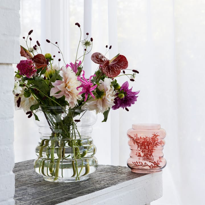 Trixibelle vaas 20 cm, Rood Byon