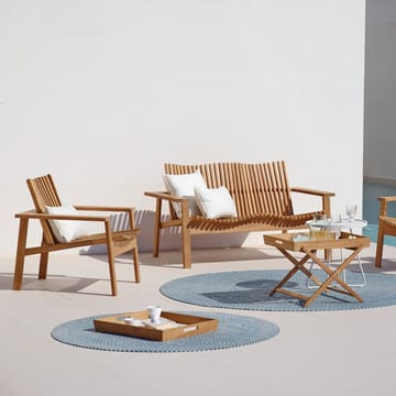 Amaze bank 2-zits - Teak - Cane-line