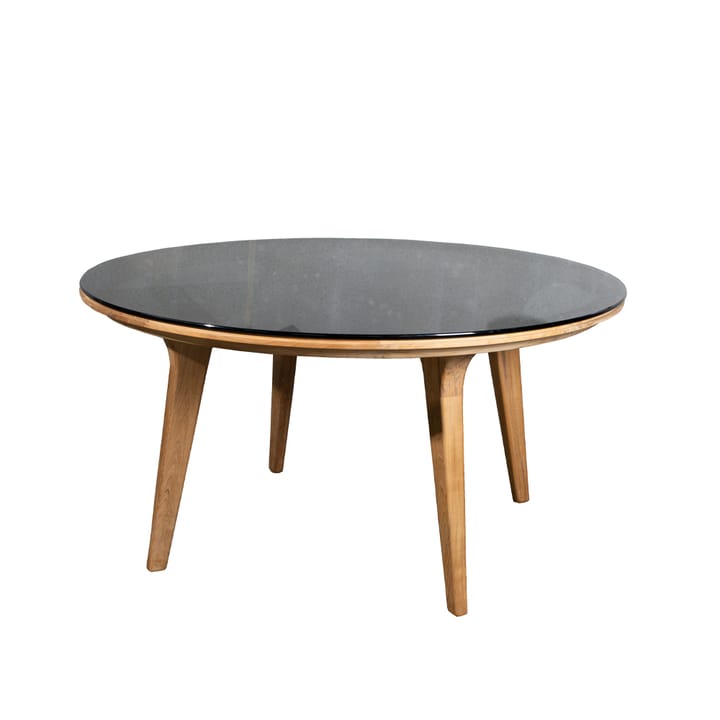 Aspect eettafel rond, Smokey black-teak Cane-line