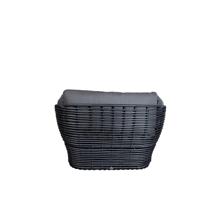 Basket loungefauteuil, Graphite grey, incl. grijze kussens Cane-line