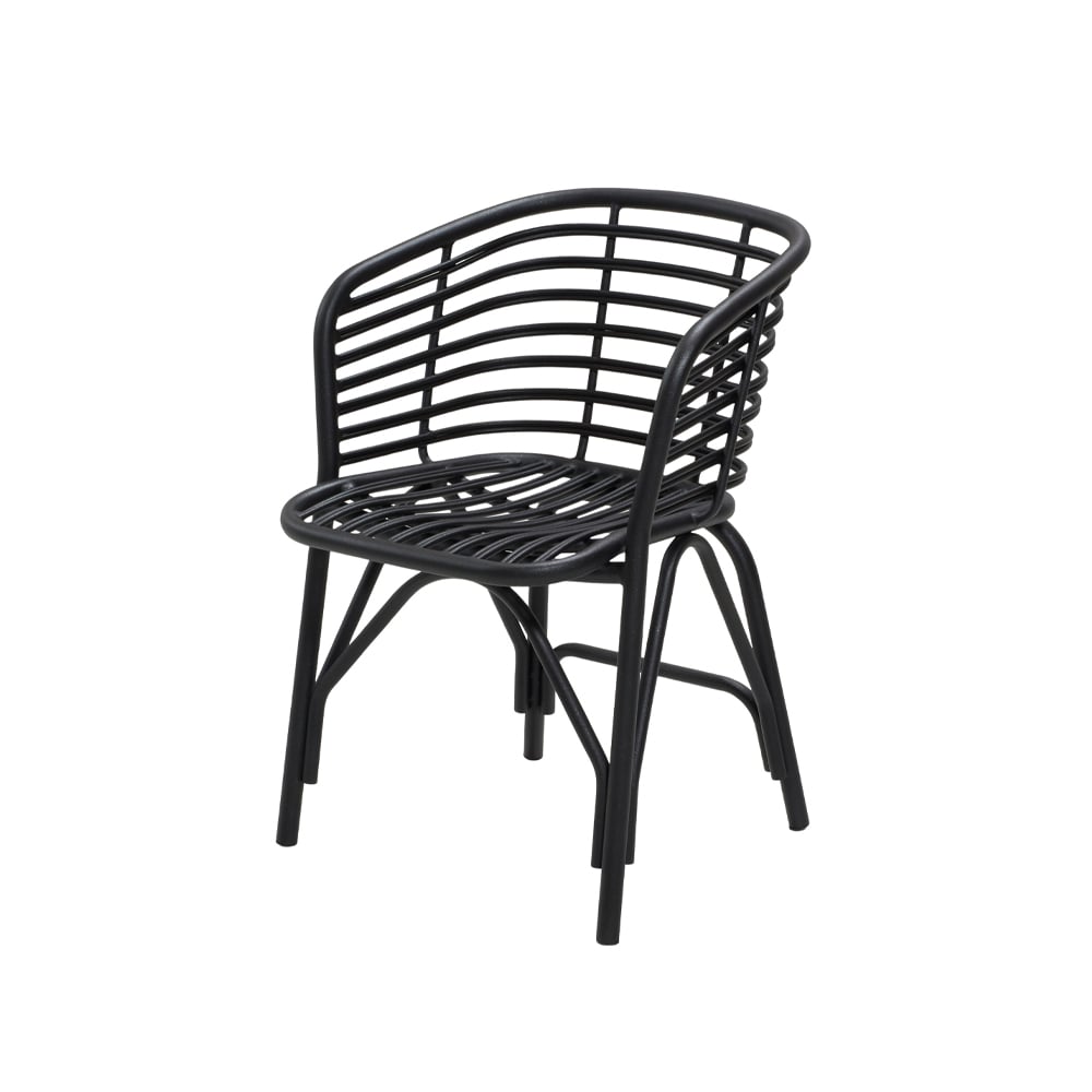 Cane-line Blend armstoel Lava grey | Scandinavisch Interieur | Tuinstoelen | Grijs