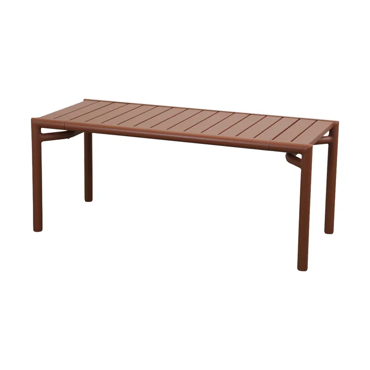 Bliss salontafel/bank - Woestijnrood, 107x39x44 cm - Cane-line