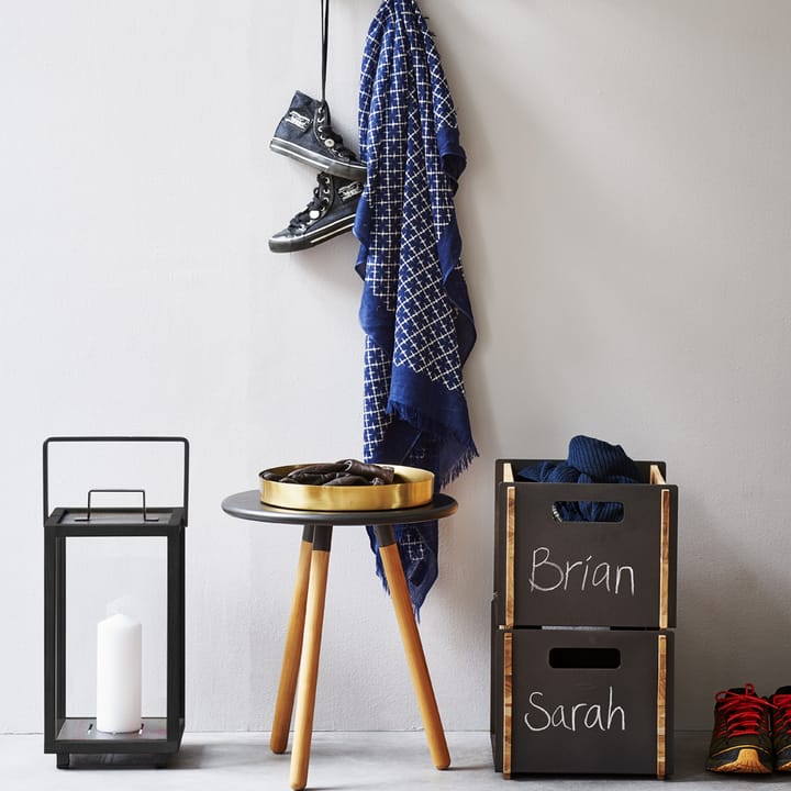 Box opbergkist, Lava grey, teak Cane-line