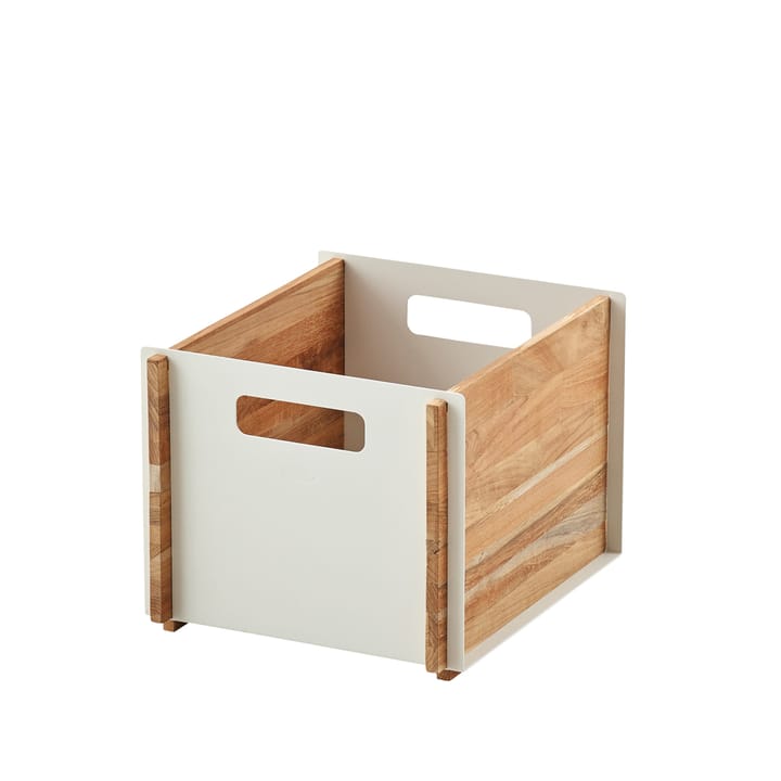 Box opbergkist - White, teak - Cane-line