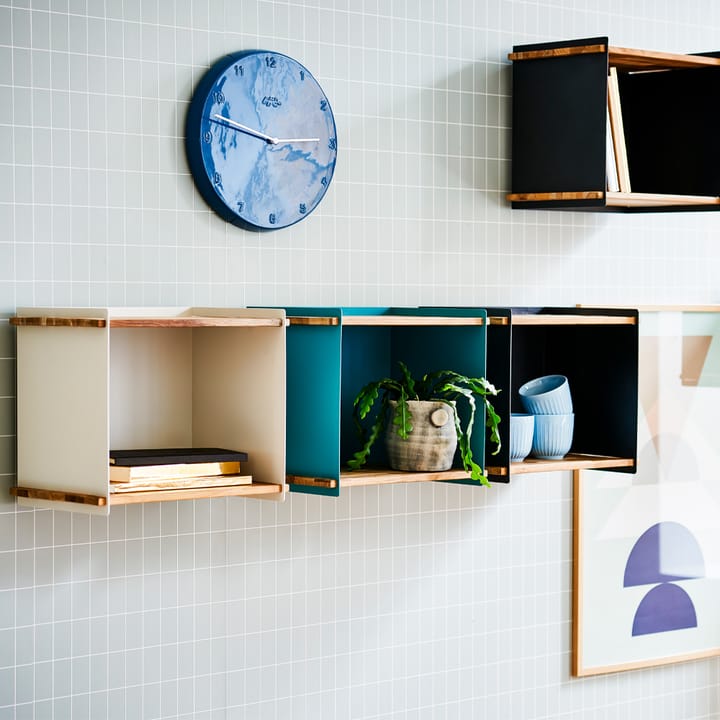 Box Wall opslag, White, teak Cane-line
