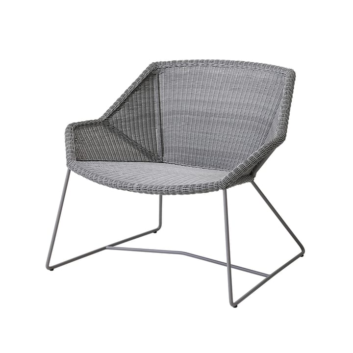 Breeze lounge stoel weave - Light grey - Cane-line