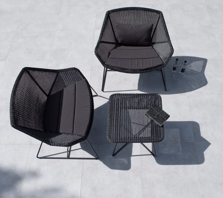 Breeze loungeset loungestoel, Cane-line Natté black Cane-line
