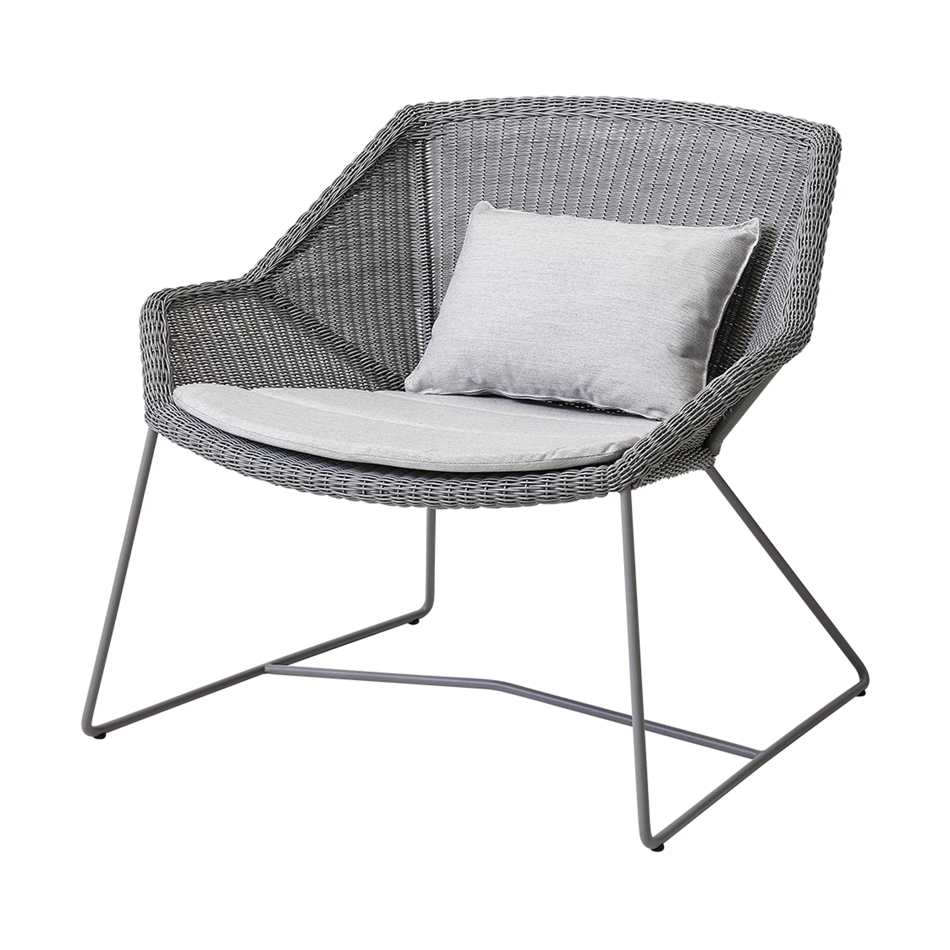 Breeze loungeset loungestoel, Cane-line Natté light grey Cane-line