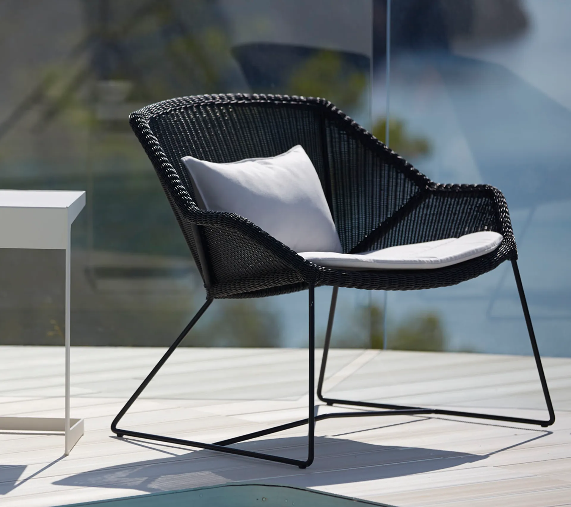 Breeze loungeset loungestoel, Cane-line Natté white Cane-line