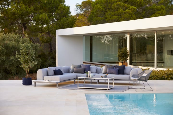 Breeze loungeset loungestoel, Cane-line Natté white Cane-line