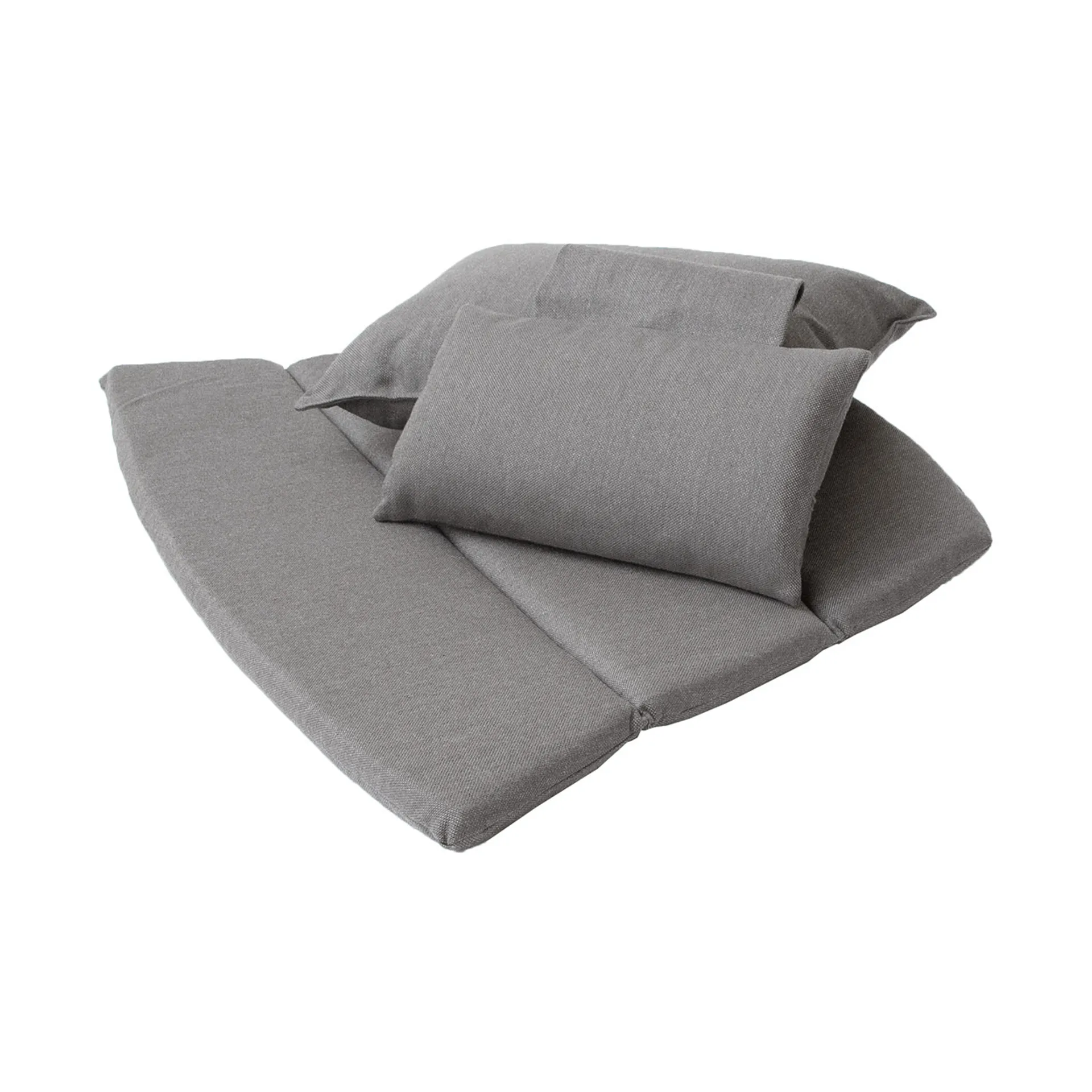 Breeze loungestoel kussenset met hoge rug , Cane-line Natté taupe Cane-line