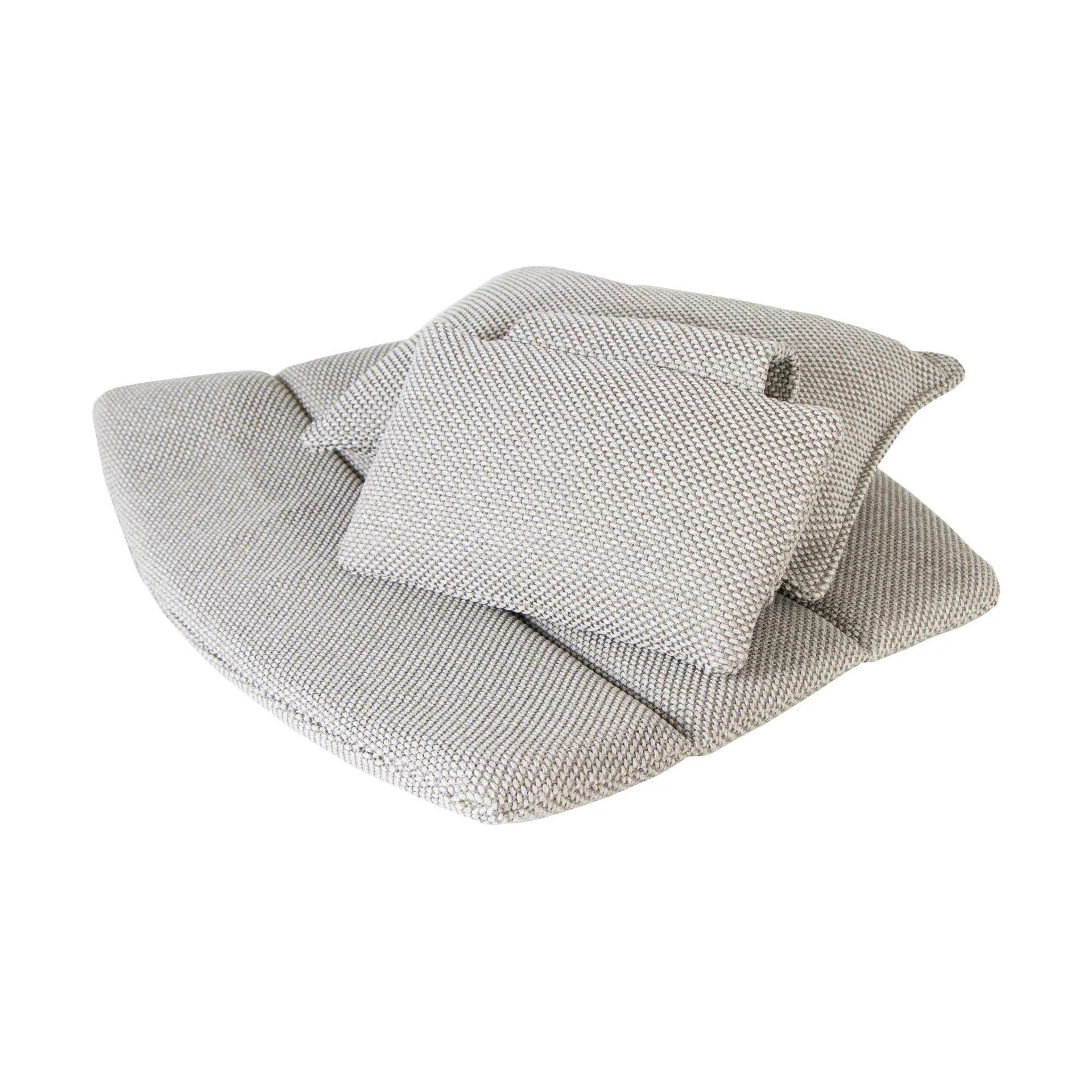 Breeze loungestoel kussenset met hoge rug , Focus light grey Cane-line
