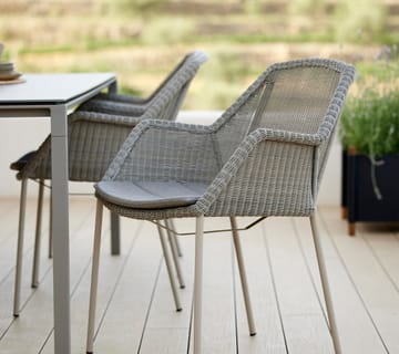 Breeze stapelbare armstoel weave - Taupe - Cane-line