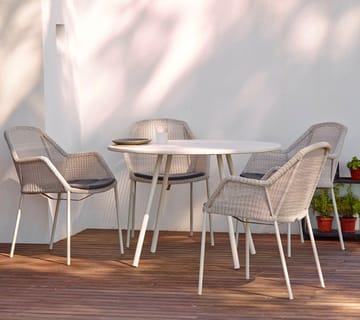 Breeze stapelbare armstoel weave - Taupe - Cane-line