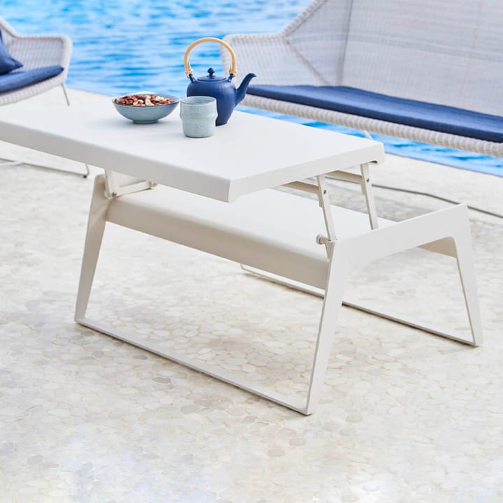 Chill out salontafel, White, dubbel Cane-line