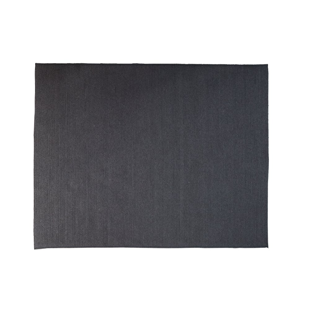 Cane-line Circle vloerkleed rechthoekig Dark grey-240x170cm