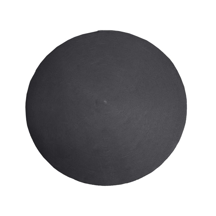 Circle vloerkleed rond - Dark grey, Ø200cm - Cane-line