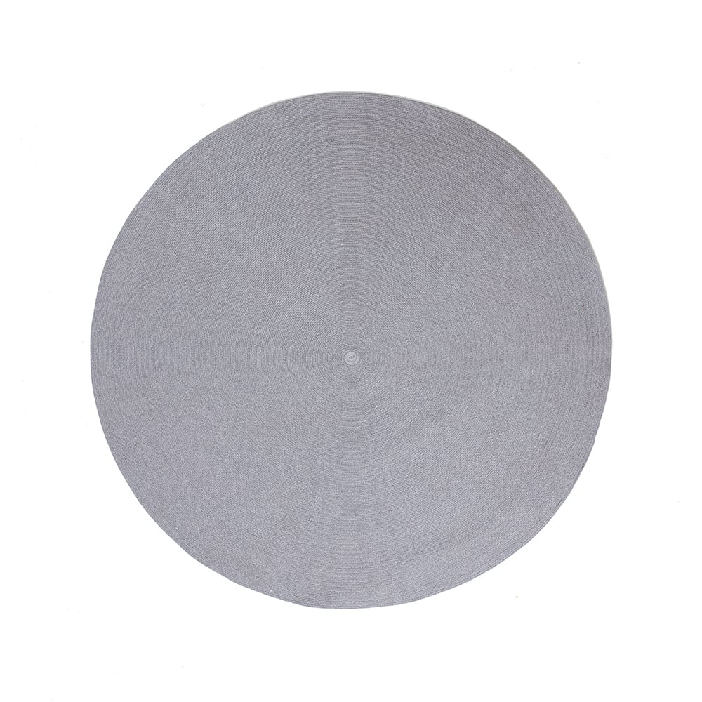 Cane-line Circle vloerkleed rond Light grey, o140cm