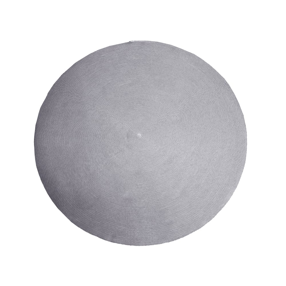 Cane-line Circle vloerkleed rond Light grey, o200cm
