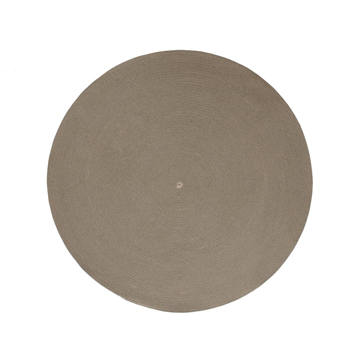 Circle vloerkleed rond - Taupe, Ø140cm, 140 cm - Cane-line