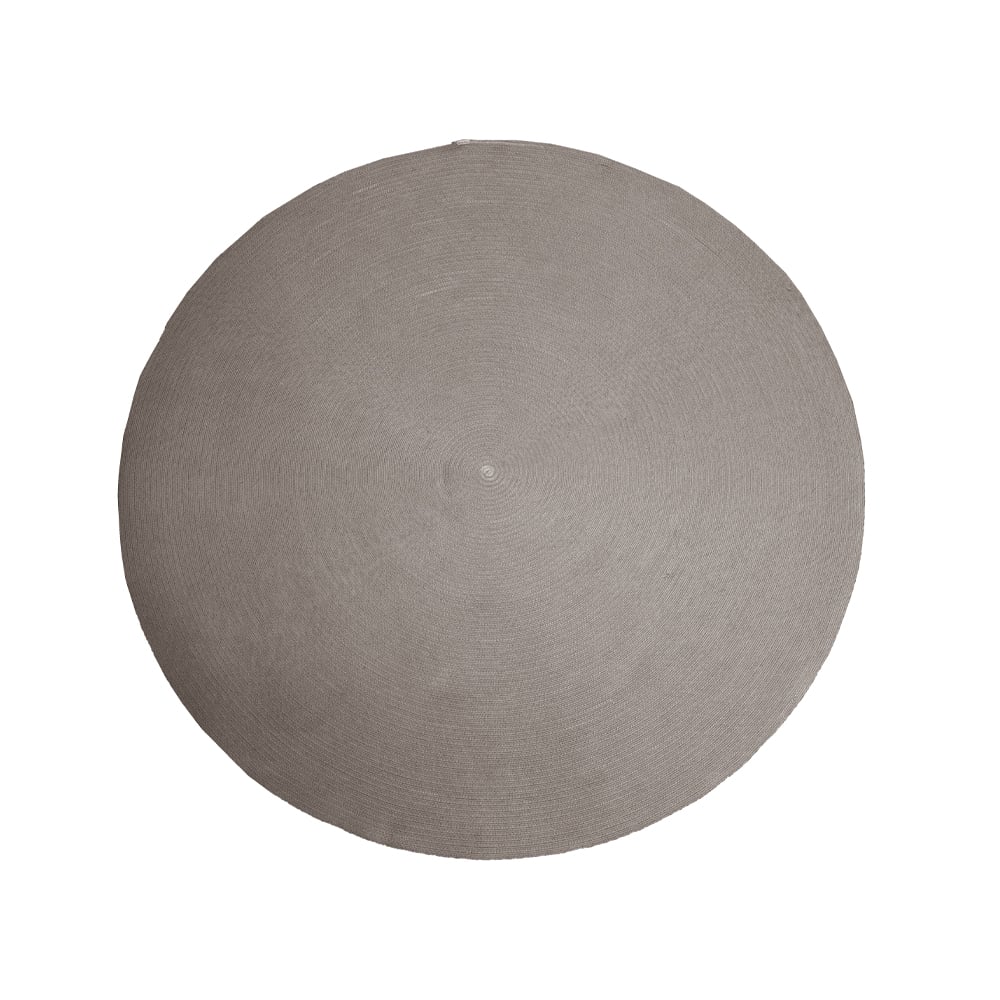 Cane-line Circle vloerkleed rond Taupe, o200cm, 200 cm
