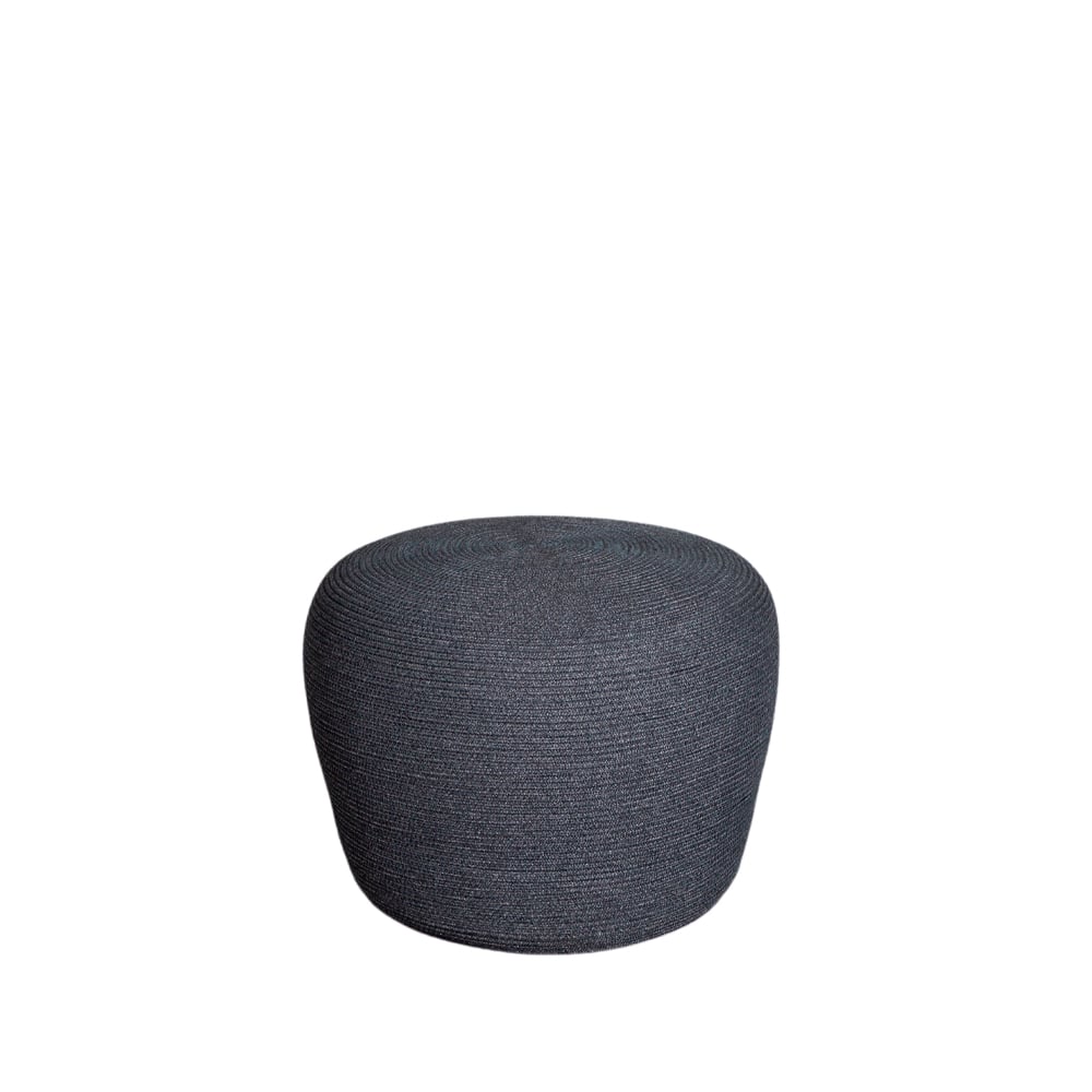 Cane-line Circle voetenbank o52 cm Dark grey | Scandinavisch Interieur | Grijs